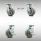 Service Caster 6 Inch SS Thermoplastic Caster Set with Roller Bearing 2 Swivel Lock 2 Brake SCC SCC-SS30S620-TPRRF-BSL-2-TLB-2 - alternate 1